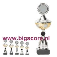 BF 403-2700 Voetbalbeker Goud-Zilver