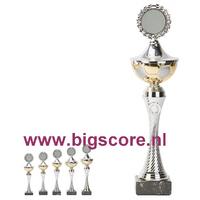 BF 403-3900 Voetbalbeker Goud-Zilver