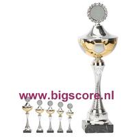 BF 404-0700 Voetbalbeker Goud-Zilver