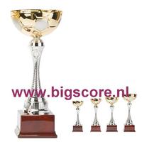 BF 405-0200 Voetbalbeker Goud-Zilver