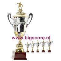 BF 405-3700 Voetbalbeker Goud-Zilver