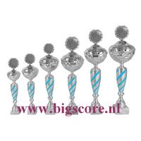 AK5083 Beker Lichtblauw-Zilver