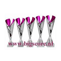 AK5216 Beker Zilver-Roze