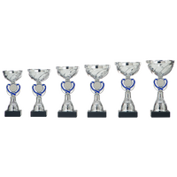 AK5236 Beker Blauw-Zilver