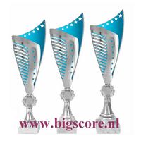 AK5377 Beker Zilver-Lichtblauw