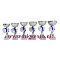 AK5386 Beker Blauw-Zilver