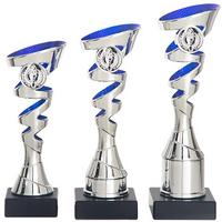 022: AUB 041 Beker Blauw-Zilver