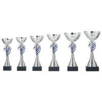 AK5625 Beker Blauw-Zilver