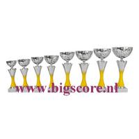 AK5765 Beker Geel-Zilver