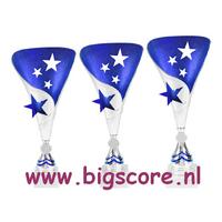 AK5890 Beker Blauw-Zilver