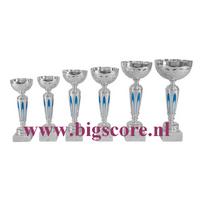 AR1065 Beker Blauw-Zilver
