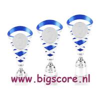 AR1072 Beker Blauw-Zilver