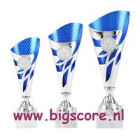AR1442 Beker Blauw-Zilver