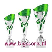 AR1444 Beker Groen-Zilver