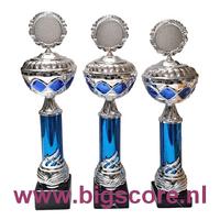 015: AUB 005 Beker Blauw-Zilver