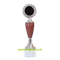284: AUB 013 Beker Rood-Zilver