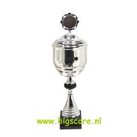 303: AUB 334 Beker Zilver-Groen