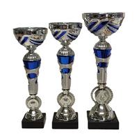 002: AUB 001 Beker Blauw-Zilver