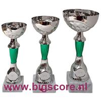 029: AUB002 Beker Groen-Zilver