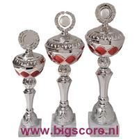 002: AUB 011 Beker Rood-Zilver