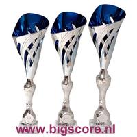 015: AUB 015 Beker Blauw-Zilver