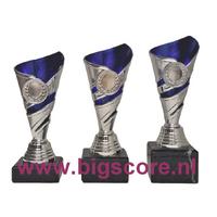 042: AUB 028 Beker Blauw-Zilver