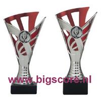 099: AUB 321 Beker Rood-Zilver