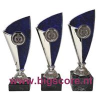 018 AUB 509 Beker Blauw-Zilver