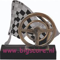 Autosport Metaalbeeld TRK789