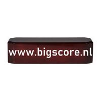 BAHR02085 Houten MDF Voet Rood