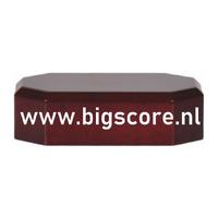 BAHR00962 Houten MDF Voet Rood