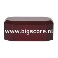 BAHR00963 Houten MDF Voet Rood