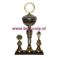 325: AUB 334 Beker Goud-Zilver