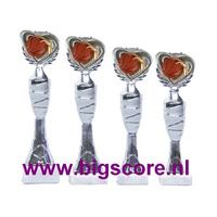 Basketbal beker Z 536 Zilver