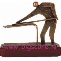 Biljart Metaalbeeld BEL243