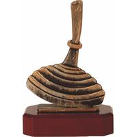 Curling Metaalbeeld BEL265