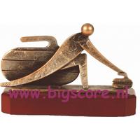 Curling Metaalbeeld BEL271