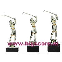 Golf Dame KF72 Zilver-Goud