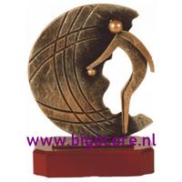 Jeu de Boules Metaalbeeld BEL178
