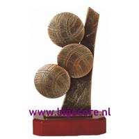 Jeu de Boules Metaalbeeld BEL181