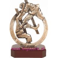 Judo Metaalbeeld BEL289