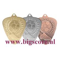 011: Voetbal goud-zilver-brons
