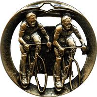 Wielrennen goud-zilver-brons