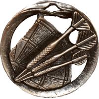 Dartpijlen goud-zilver-brons