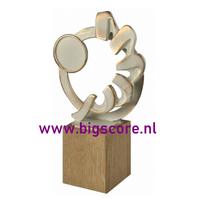 Neutraal BEH708 Metaal Sculptuur
