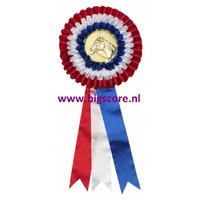 3-Ringsrozet G201 Rood-Wit-Blauw