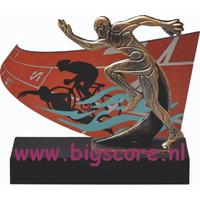 Triathlon Metaalbeeld TRK786TR
