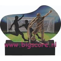 Voetbal Metaalbeeld TRK783