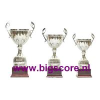 Z502 Beker Zilver met oren