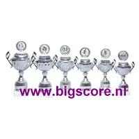 Z506 Beker Zilver met oren